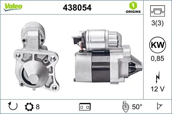 Startér VALEO 438054