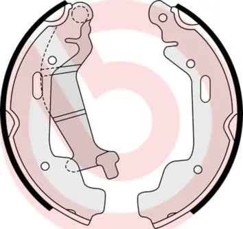 Sada brzdových čelistí BREMBO S 59 516