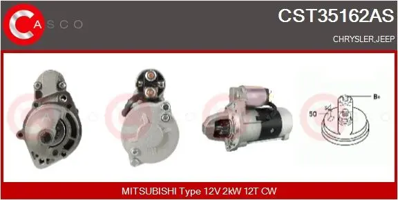 Startér CASCO CST35162AS