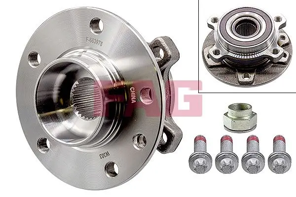 Sada ložisek kol Schaeffler FAG 713 6920 40