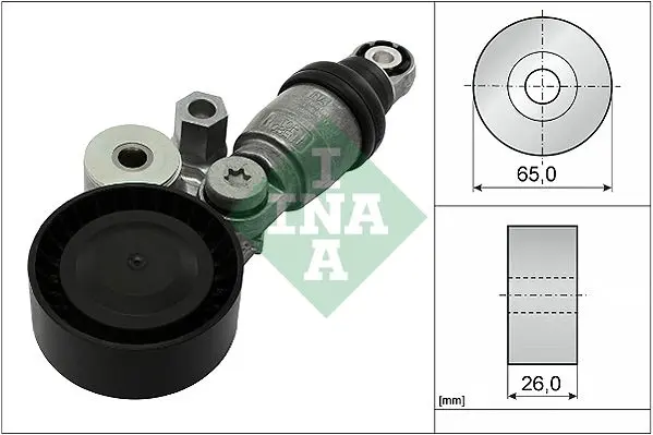 Napínák, žebrovaný klínový řemen Schaeffler INA 534 0342 10