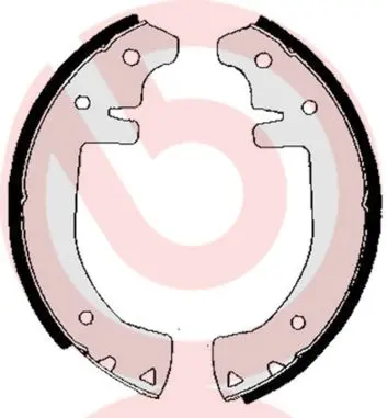BREMBO Sada brzdových čelistí S68501