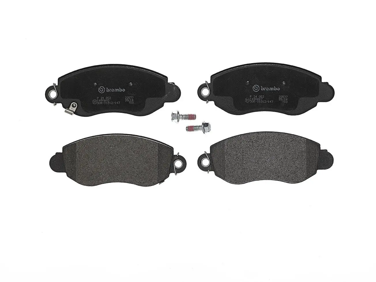 Sada brzdových destiček, kotoučová brzda BREMBO P 24 052