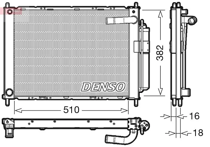 DENSO Chladicí jednotka DRM46101