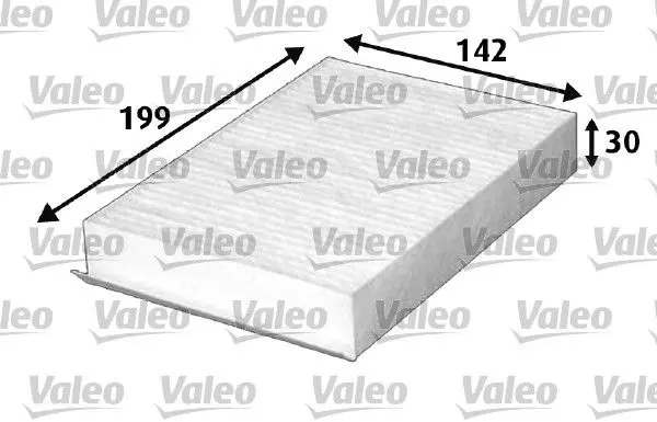VALEO Filtr, vzduch v interiéru 715644