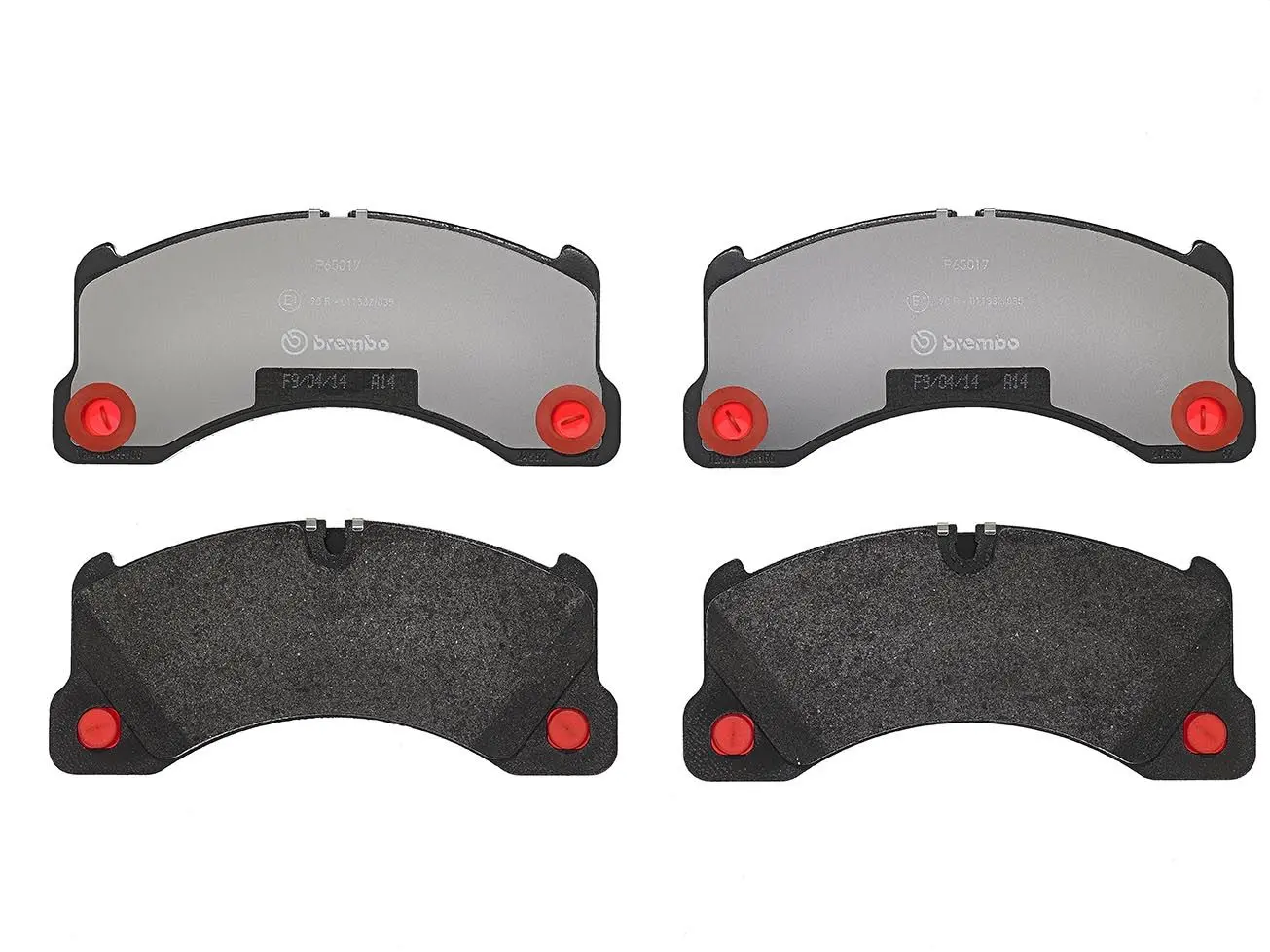 Sada brzdových destiček, kotoučová brzda BREMBO P 65 017