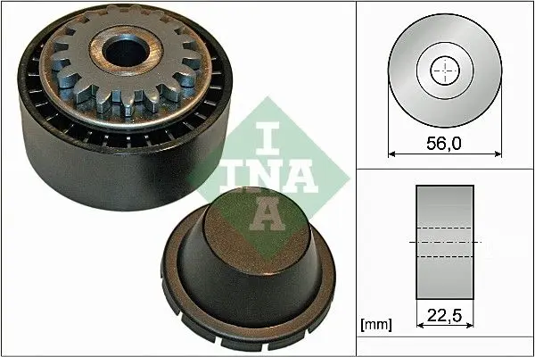 Napínací kladka, žebrovaný klínový řemen Schaeffler INA 531 0854 10