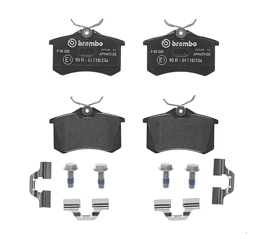 Sada brzdových destiček, kotoučová brzda BREMBO P 85 020X
