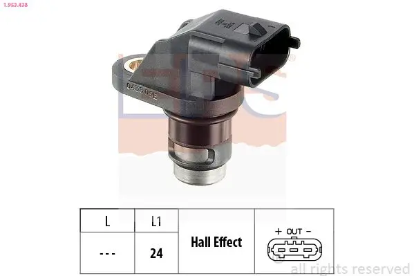 Senzor, otáčky motoru EPS 1.953.438