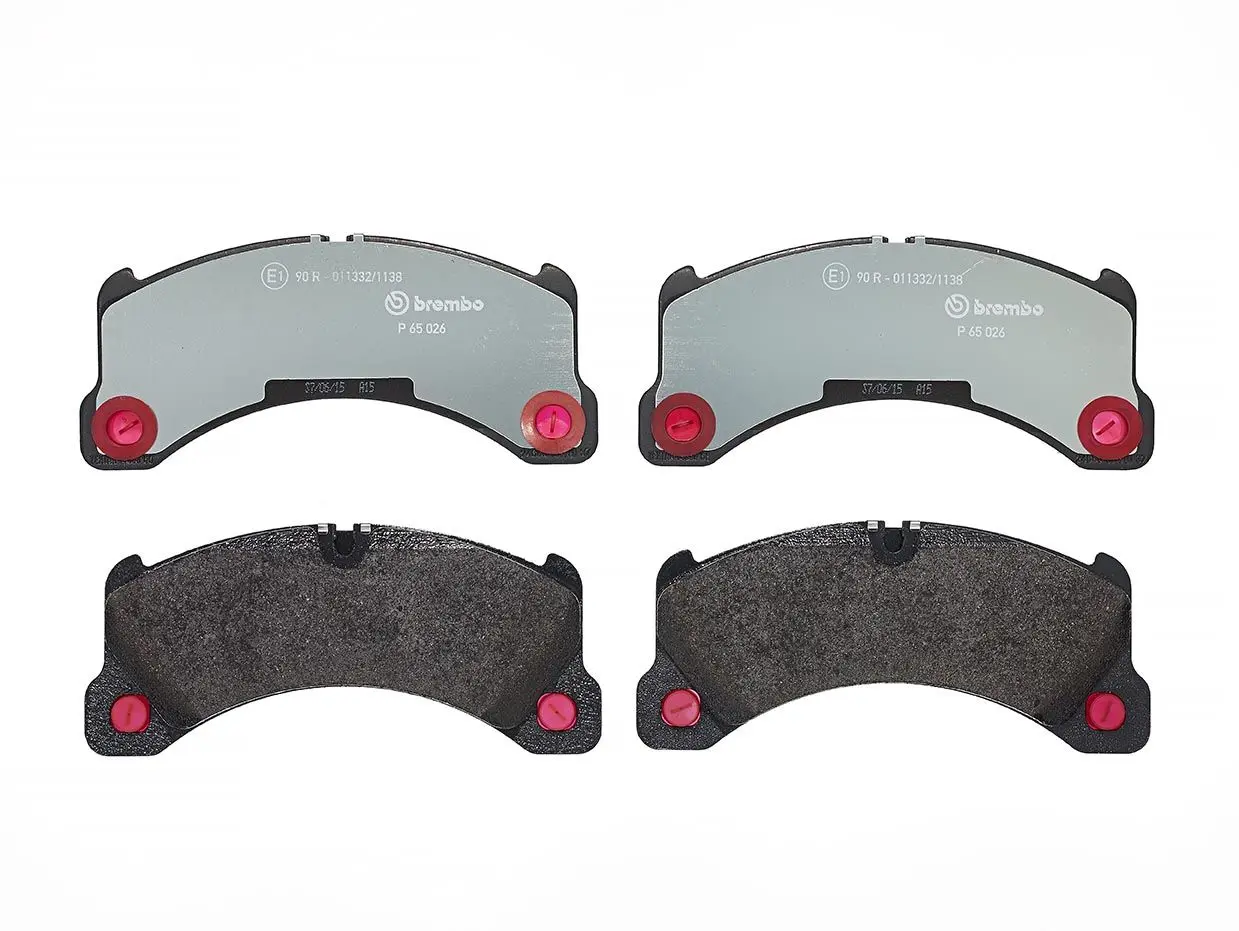 BREMBO Sada brzdových destiček, kotoučová brzda P65026