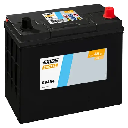 Autobaterie Exide Excell 12V, 45Ah, 330A, EB454