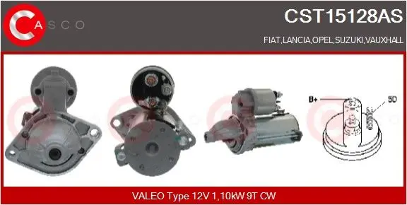 Startér CASCO CST15128AS