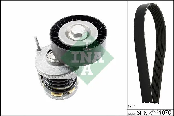 Sada žebrovaných klínových řemenů Schaeffler INA 529 0475 10