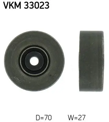 Vratná/vodicí kladka, klínový žebrový řemen SKF VKM 33023