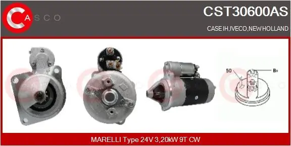 Startér CASCO CST30600AS