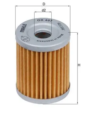 Mahle olejový filtr Mahle HIF 7230857 K&N 7230073 ARCTIC CAT/TEXTRON CAT 250 2WD 99-05, CAT/TEXTRON CAT 250 4WD 01-05, CAT/TEXTRON CAT 300 2WD