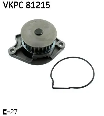 SKF Vodní čerpadlo, chlazení motoru VKPC81215