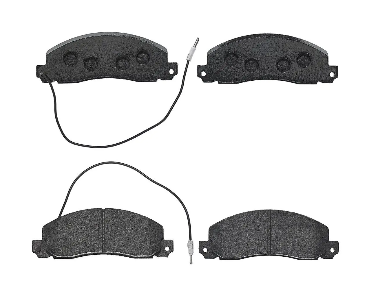 BREMBO Sada brzdových destiček, kotoučová brzda P68006