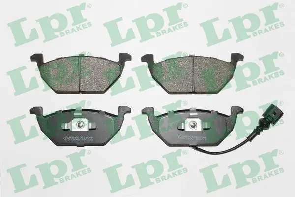 Sada brzdových destiček, kotoučová brzda LPR 05P692