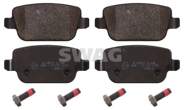 Sada brzdových destiček, kotoučová brzda SWAG 50 91 6642