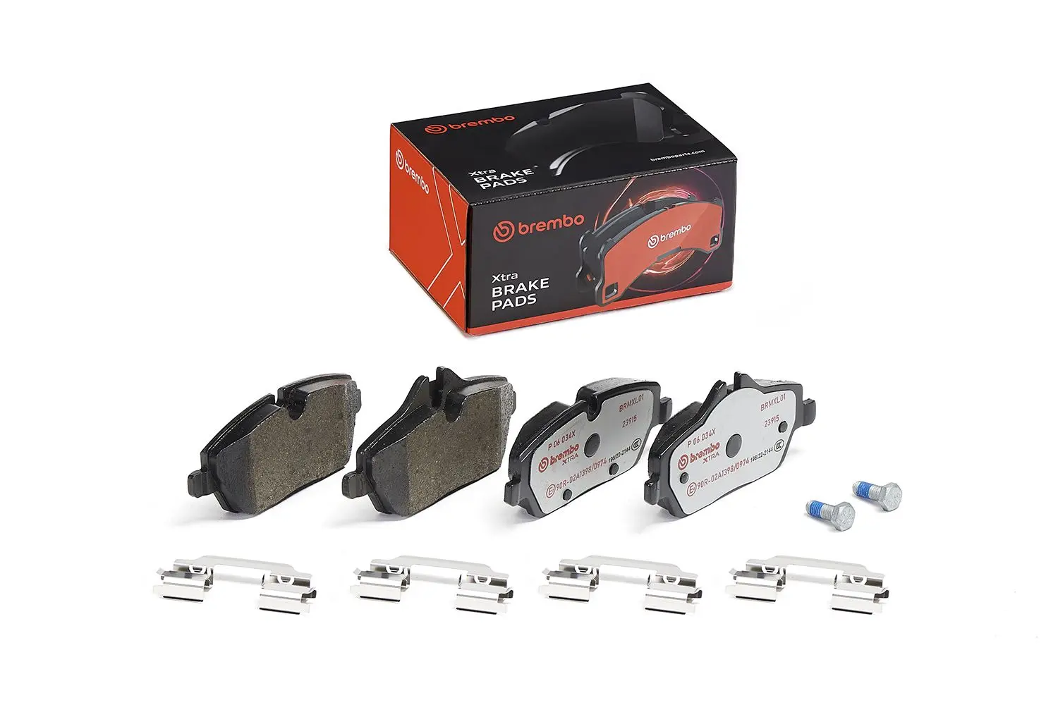 Sada brzdových destiček, kotoučová brzda BREMBO P 06 034X