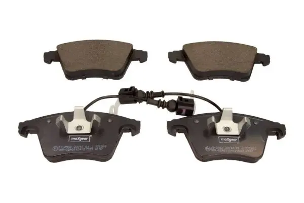MAXGEAR Sada brzdových destiček, kotoučová brzda 192962