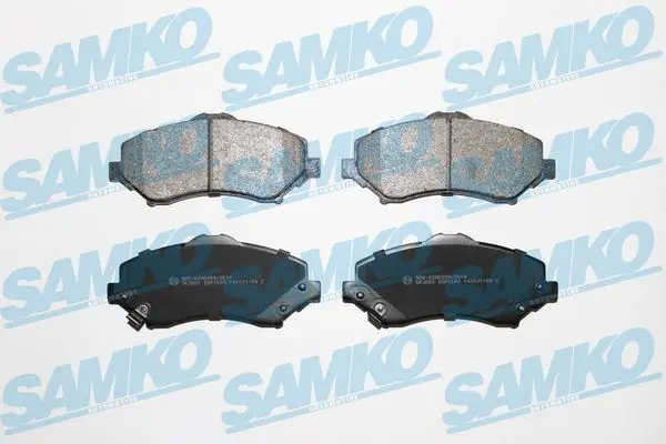 Sada brzdových destiček, kotoučová brzda SAMKO 5SP1549