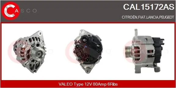 generátor CASCO CAL15172AS