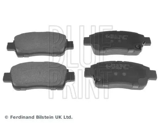 Sada brzdových destiček, kotoučová brzda BLUE PRINT ADT34294