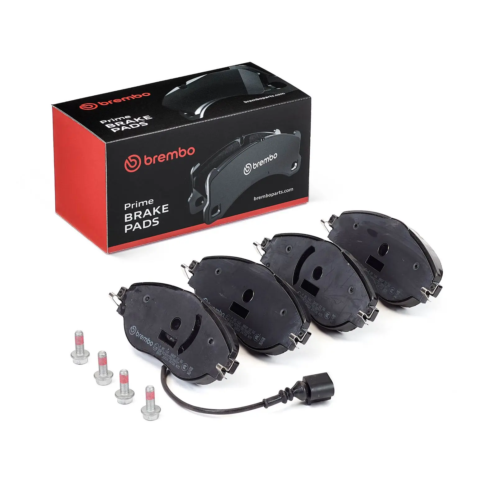 BREMBO Sada brzdových destiček, kotoučová brzda P85144