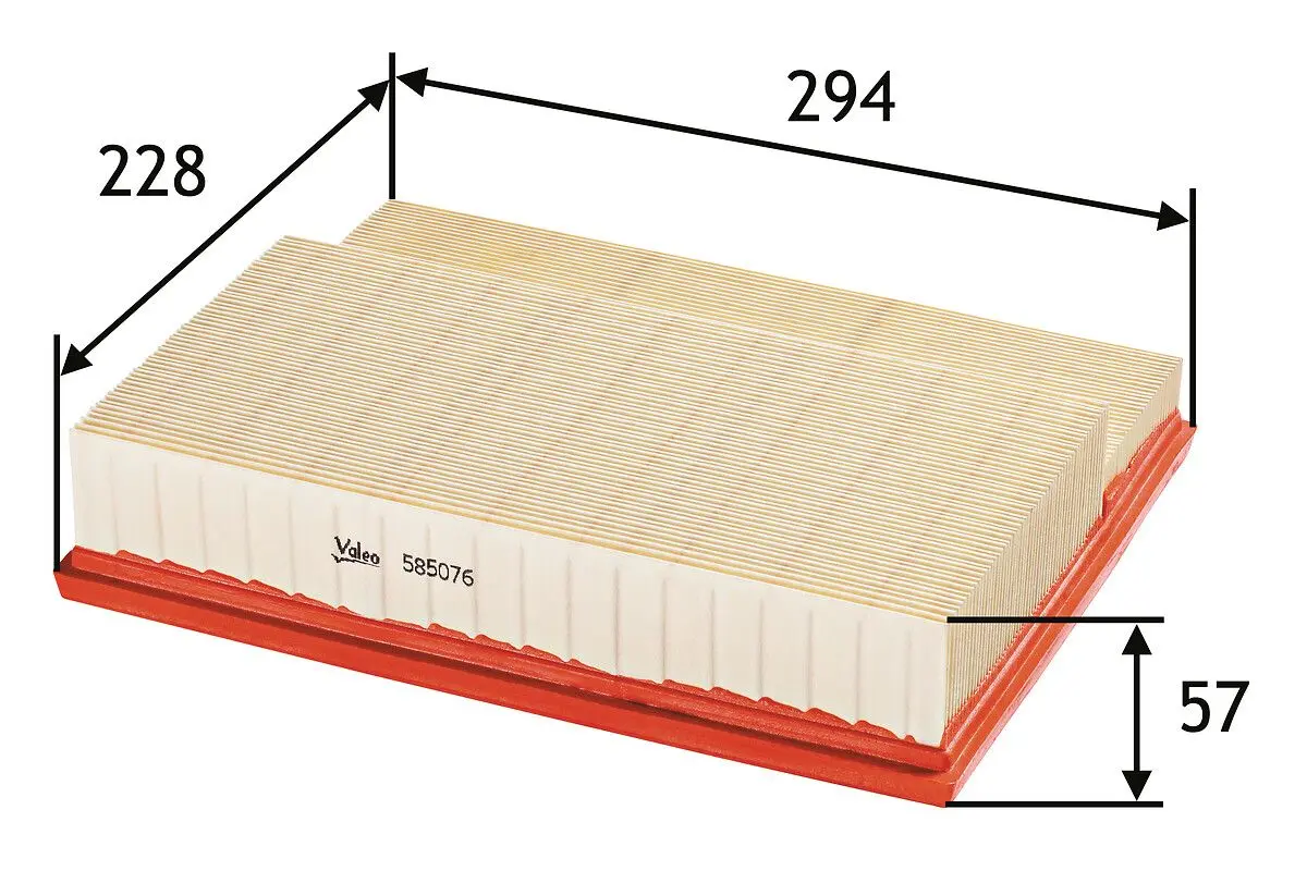 VALEO Vzduchový filtr 585076