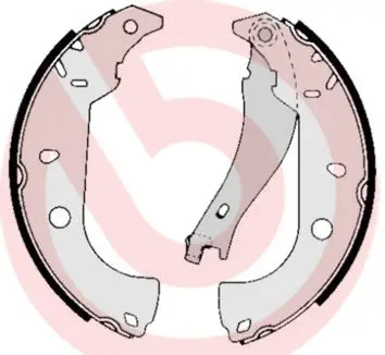 Sada brzdových čelistí BREMBO S 23 511