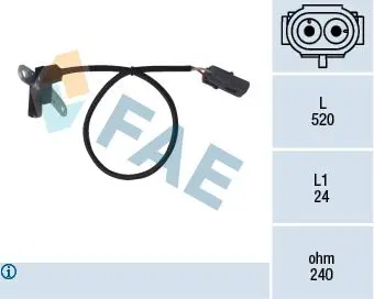 Generátor impulsů, klikový hřídel FAE 79024