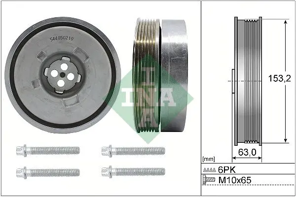Řemenice, klikový hřídel Schaeffler INA 544 0502 20