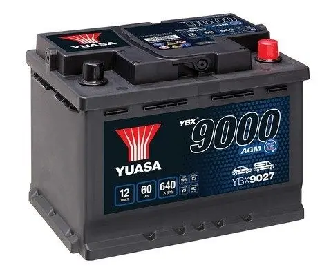 startovací baterie YUASA YBX9027