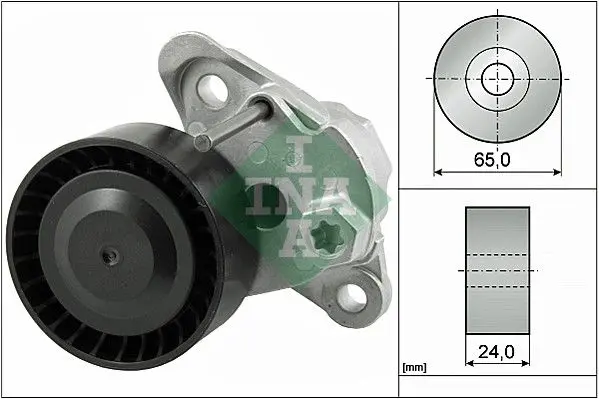 Napínák, žebrovaný klínový řemen Schaeffler INA 534 0497 10