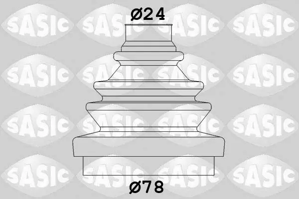 Sada měchů, hnací hřídel SASIC 2933013