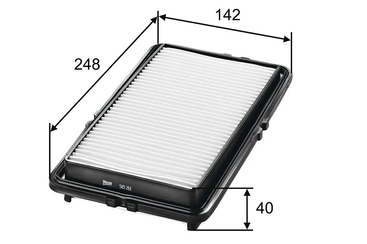 Vzduchový filtr VALEO 585261