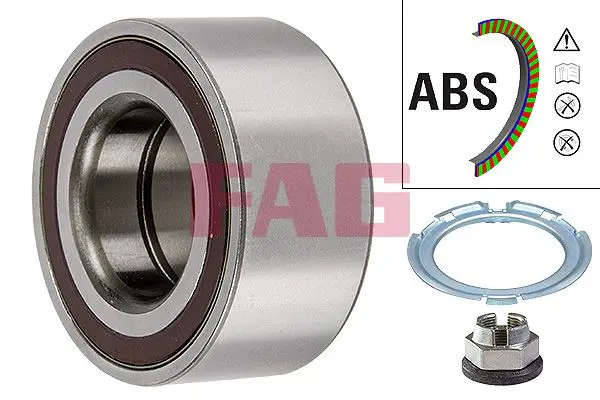 Sada ložisek kol Schaeffler FAG 713 6442 90