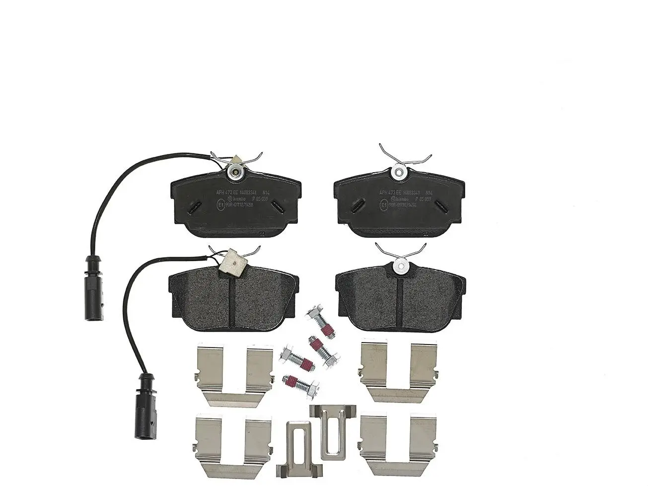 Sada brzdových destiček, kotoučová brzda BREMBO P 85 059