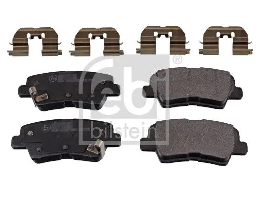FEBI BILSTEIN Sada brzdových destiček, kotoučová brzda 116378