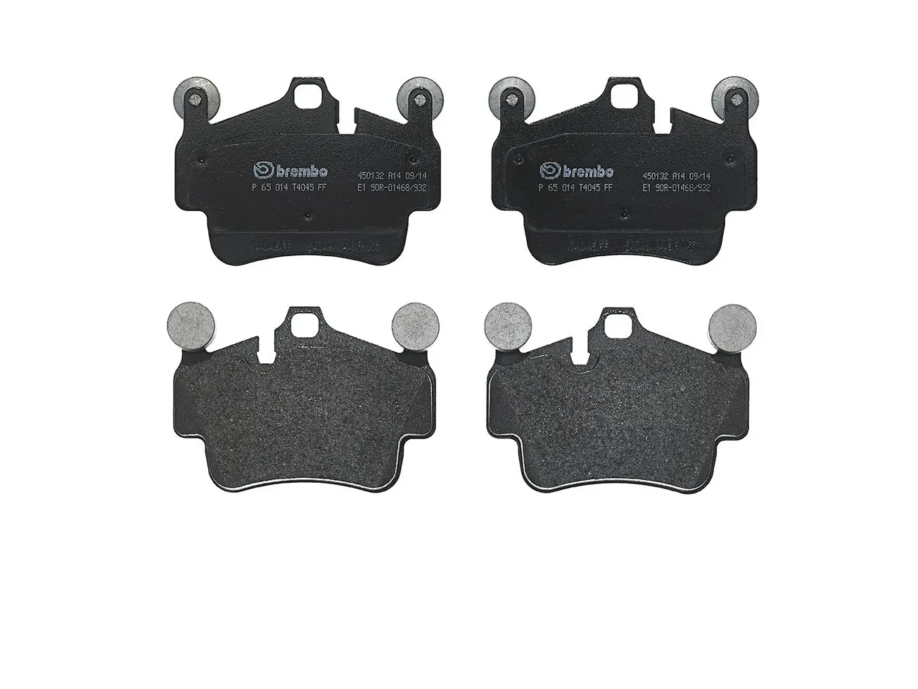 Sada brzdových destiček, kotoučová brzda BREMBO P 65 014