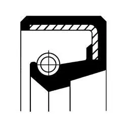 Corteco těsnění hřídele BENELLI PEPE 50 11-12, PEPE 50 LX 08-10, PEPE 50 CLASSIC 08-14, X 49 50 DT QUATTRO NOVEX 08-15, X 49 50 DD QUATTRO NOVEX