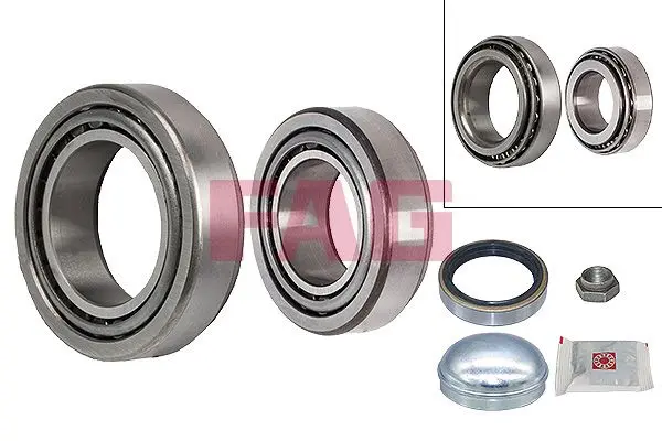 Sada ložisek kol Schaeffler FAG 713 6504 20