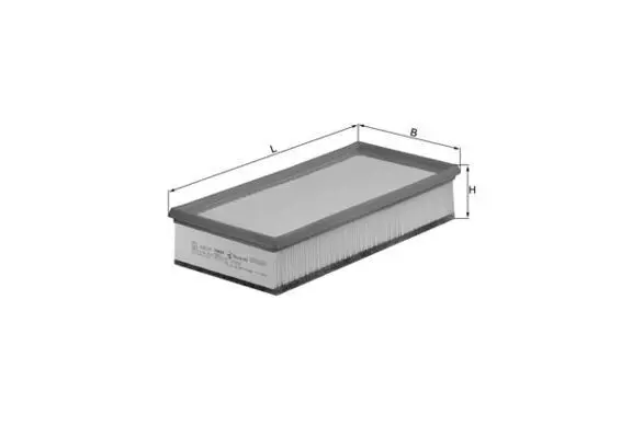 Vzduchový filtr MAHLE LX 1296