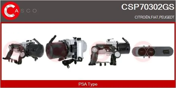 Hydraulické čerpadlo, řízení CASCO CSP70302GS