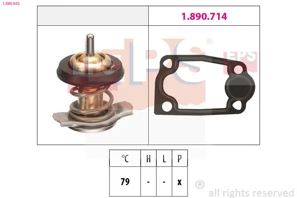 Termostat, chladivo EPS 1.880.942