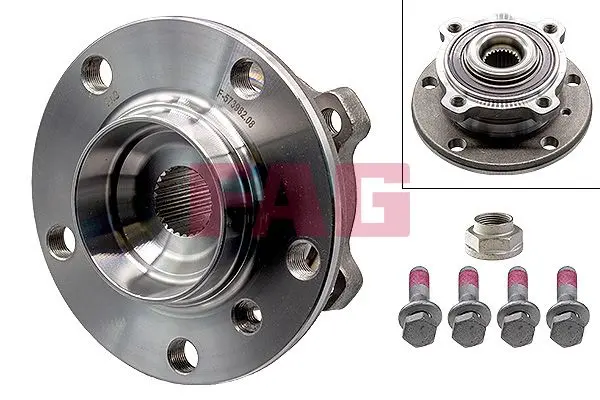 Sada ložisek kol Schaeffler FAG 713 6497 70