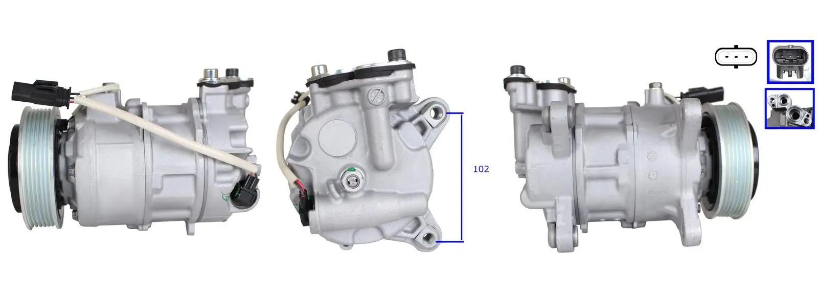 Kompresor, klimatizace LUCAS ACP01151