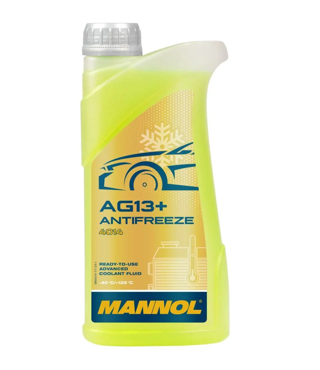 Chladiaca kvapalina Mannol ag13+ 1l (žltá)